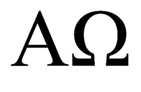 Alpha and Omega Symbols